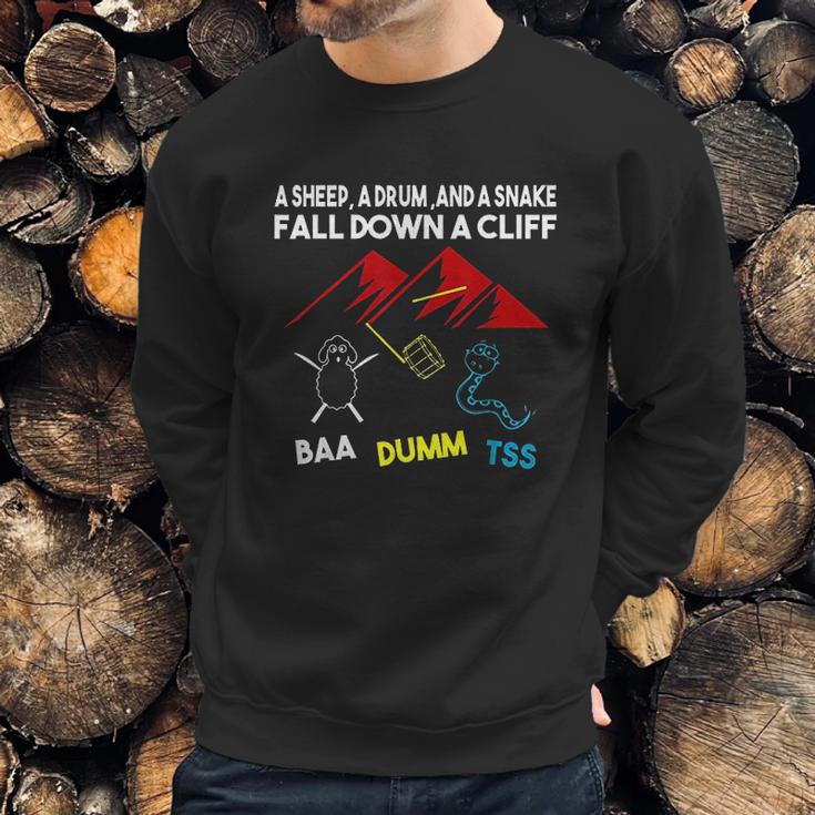 Fall Down A Cliff Sweatshirt Gifts for Him