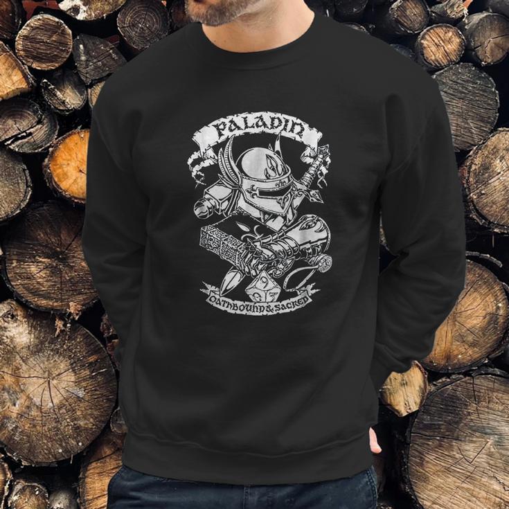 Fantasy Rpg Paladin Sweatshirt Gifts for Him