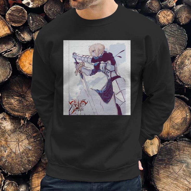 Fate Series Fatestay Night Saber SketchShirt S997 Sweatshirt Gifts for Him