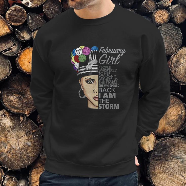 February Girl I Am The Storm Hmong Sweatshirt Gifts for Him