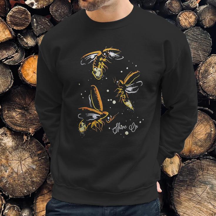 Fireflies Lightning Bug Firefly Nature Art Insect Sweatshirt Gifts for Him