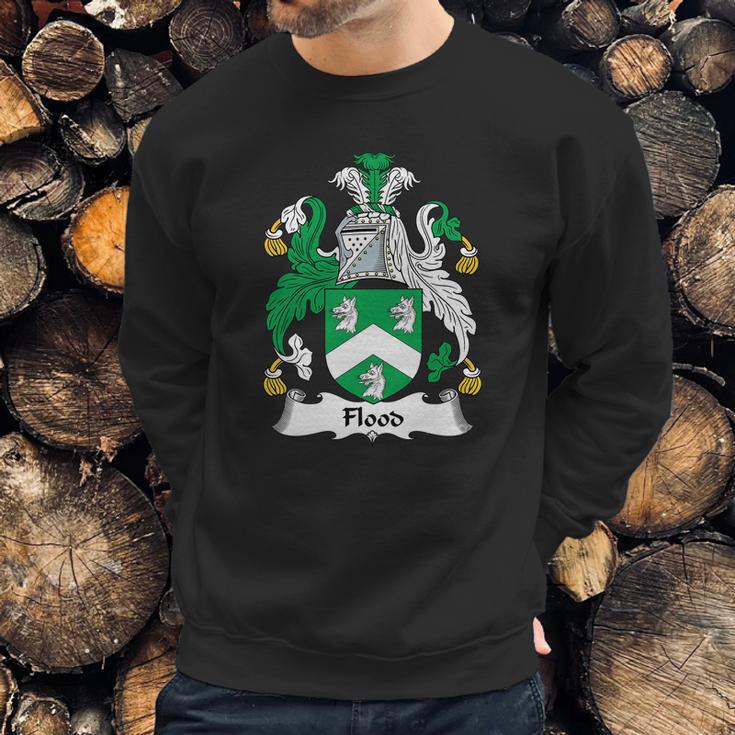 Flood Coat Of Arms Irish Family Crests Sweatshirt Gifts for Him