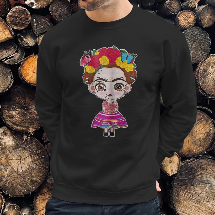 Frida Kahlo Cute Chibi Sweatshirt Gifts for Him