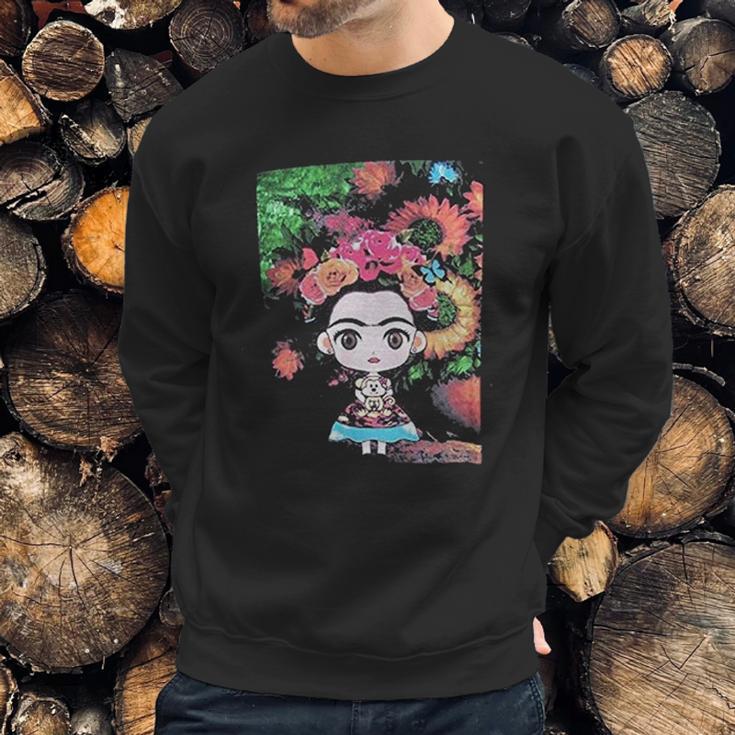 Frida Kahlo Mexico Sweatshirt Gifts for Him