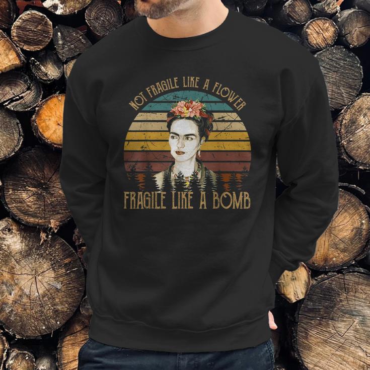 Frida Kahlo Retro Vintage Sweatshirt Gifts for Him