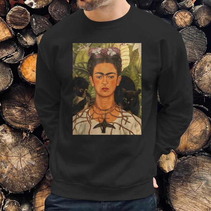 Graphic Frida Kahlo Sweatshirt Gifts for Him