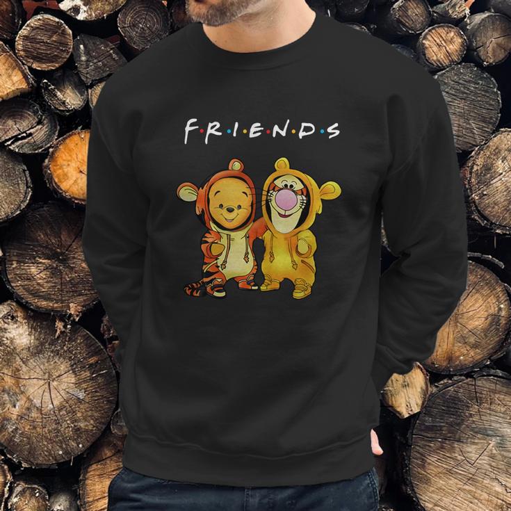 Friends Pooh And Tiger Sweatshirt Gifts for Him