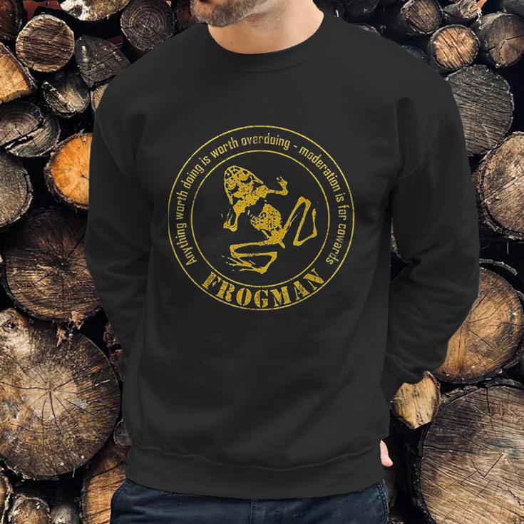 Frogman Diver Sweatshirt Gifts for Him