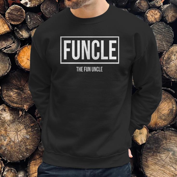 Funcle - The Fun Uncle Cool &Ampamp Funny Uncle T-Shirt Sweatshirt Gifts for Him