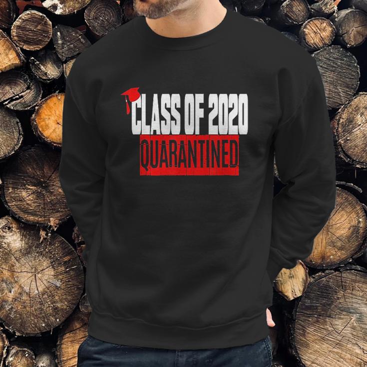 Funny Class Of 2020 Graduating Class In Social Distancing Sweatshirt Gifts for Him