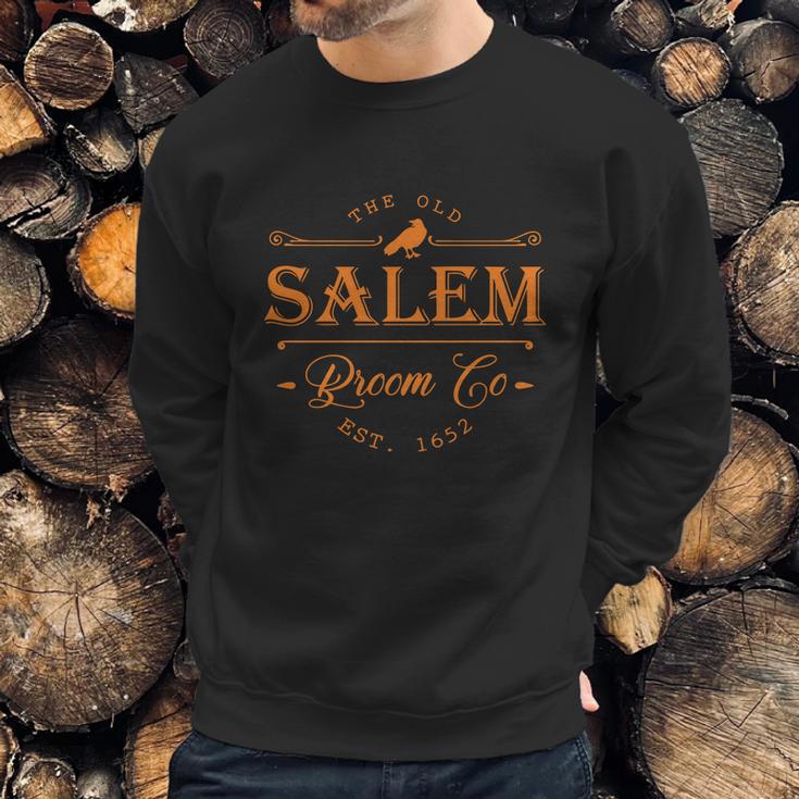 Funny Halloween Halloween Old Salem Broom Company Halloween Party Witch Hal Sweatshirt Gifts for Him