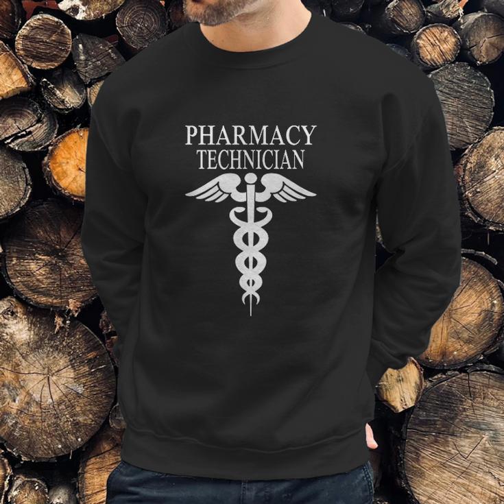 Funny Pharma Tech Gift For Pharmacy Technician Sweatshirt Gifts for Him