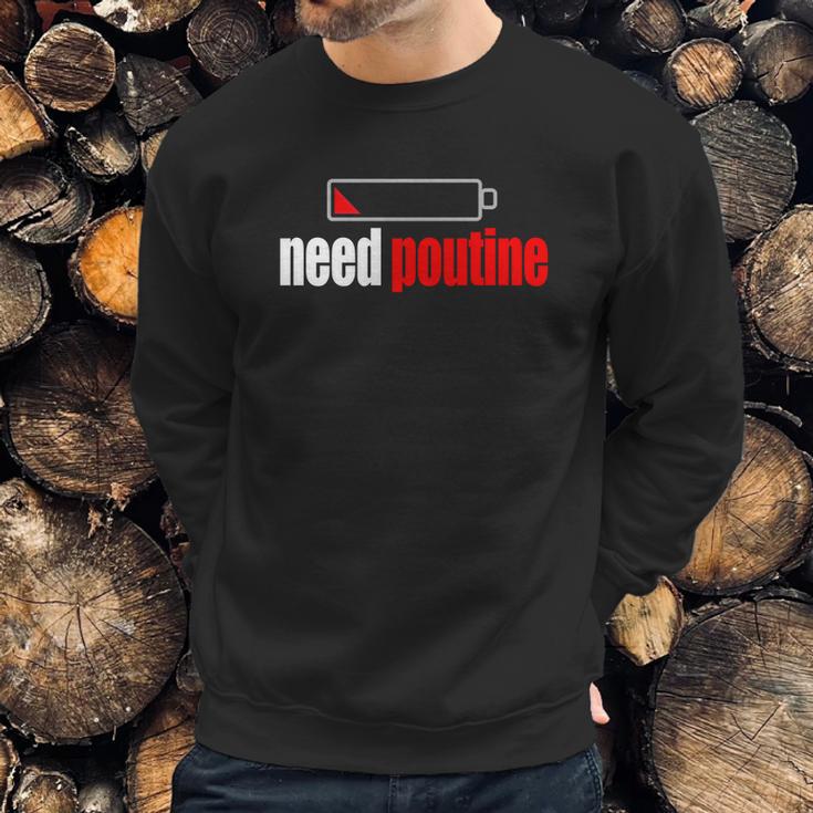 Funny Poutine Pour Some Gravy Tee French Fry Sweatshirt Gifts for Him