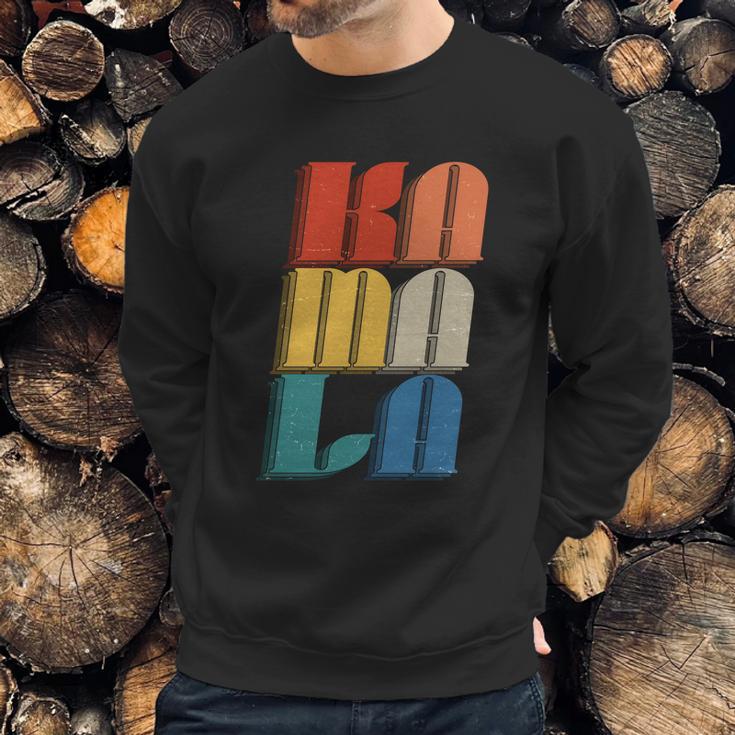 Funny Retro Styled Text Kamala Harris Sweatshirt Gifts for Him