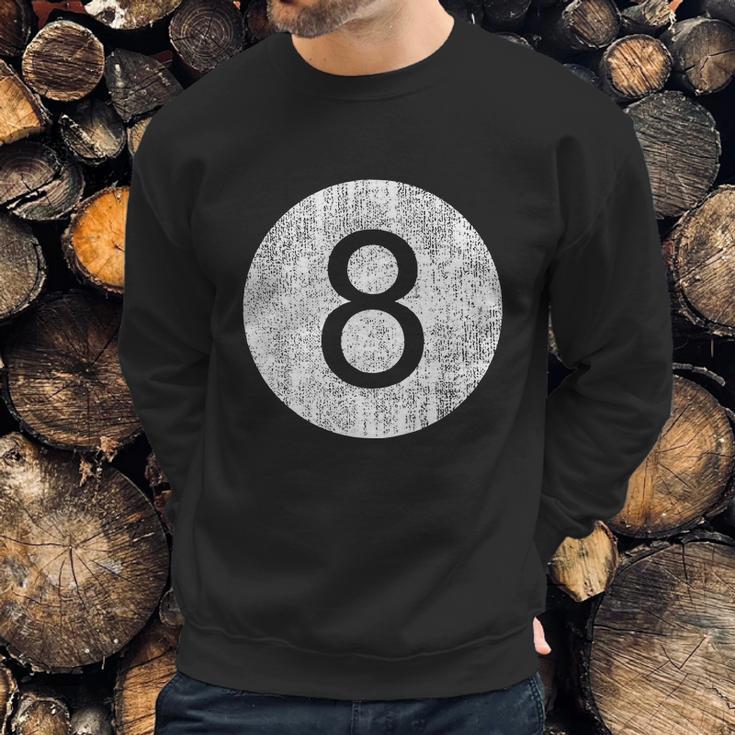 Funny Retro Vintage 8 Ball Logo Sweatshirt Gifts for Him