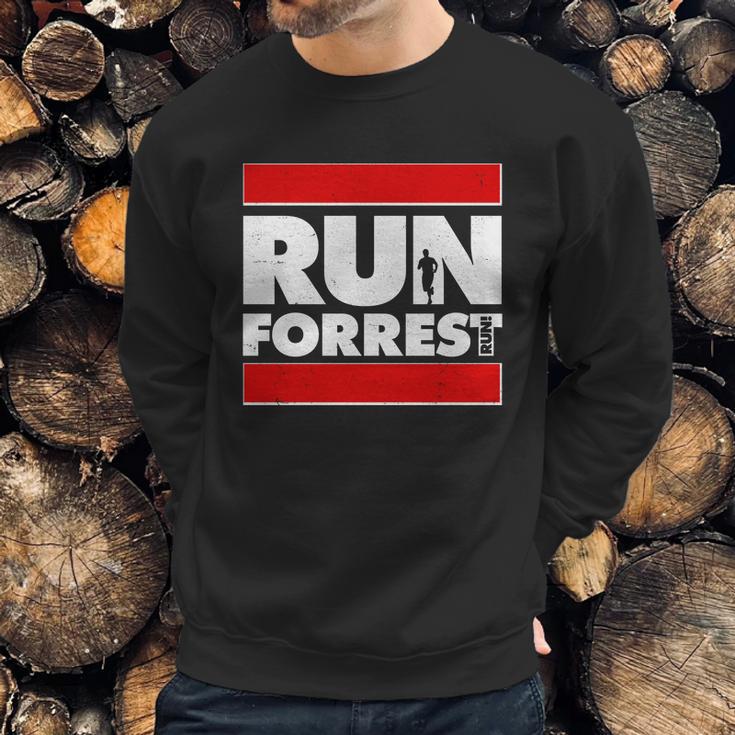 Funny Run Forrest Run Logo Sweatshirt Gifts for Him