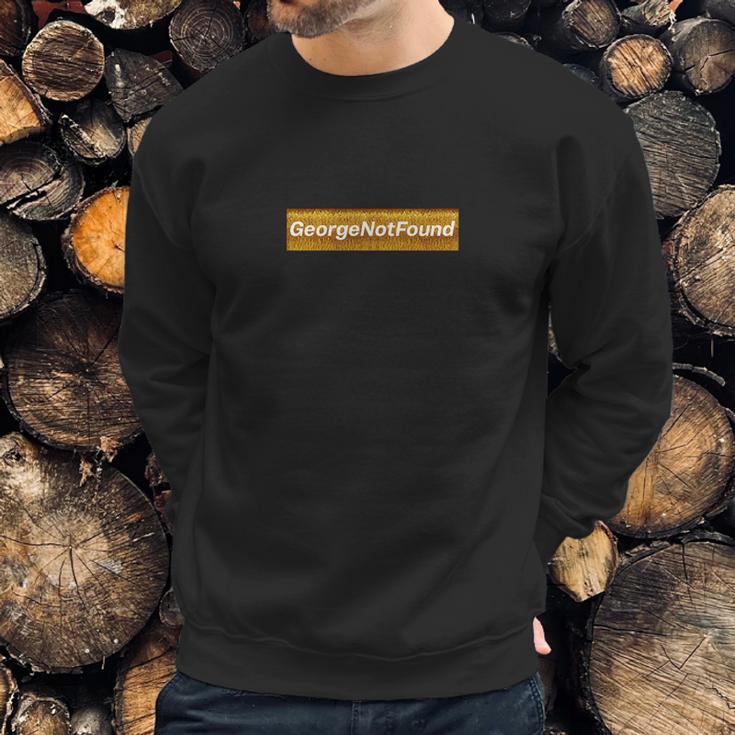 Georgenotfound Gold Embroidered Sweatshirt Gifts for Him