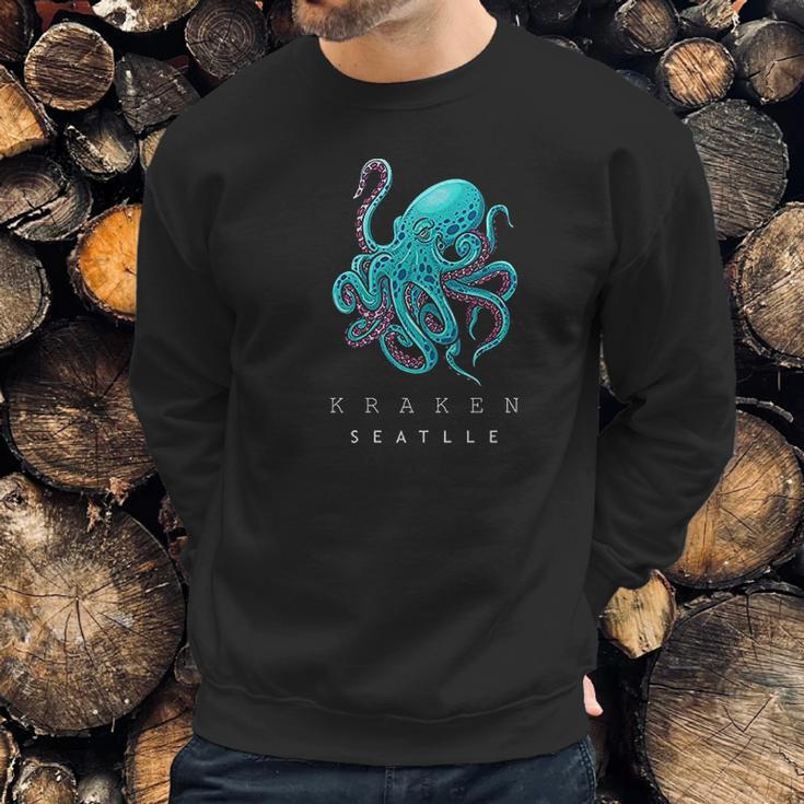 Giles Store Seattle Kraken Sweatshirt Gifts for Him