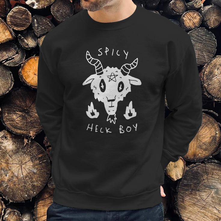 Goat Spicy Heck Boy Shirt Sweatshirt Gifts for Him