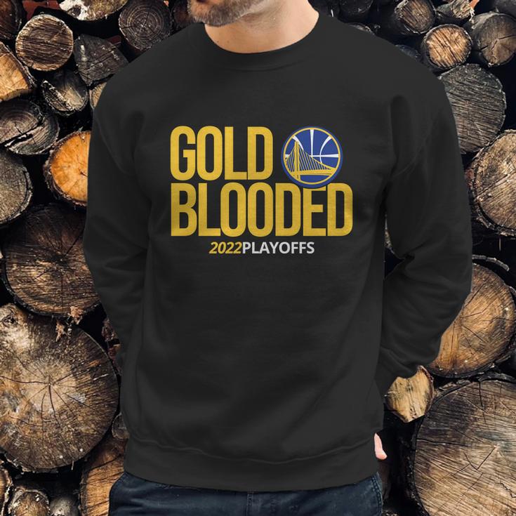 Gold Blooded 2022 Playoffs Championship Sweatshirt Gifts for Him