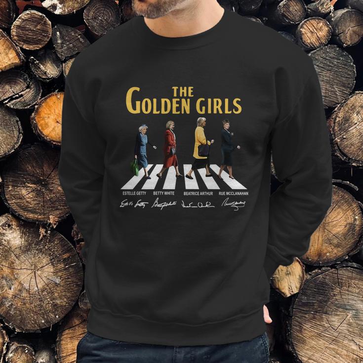 The Golden Girls Abbey Road Signatures Sweatshirt Gifts for Him