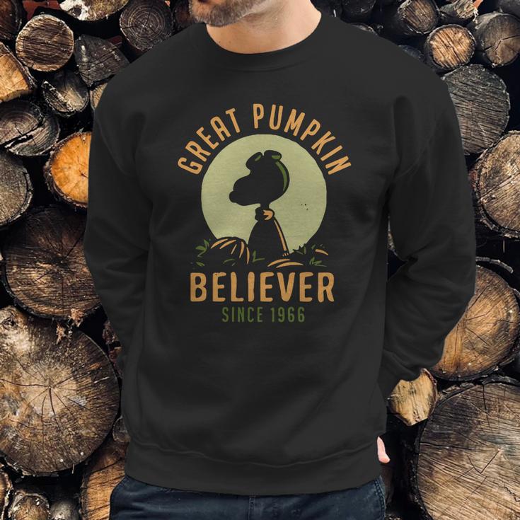 Great Pumpkin - Believer Since 1966 - Snoopy T-Shirt Sweatshirt Gifts for Him