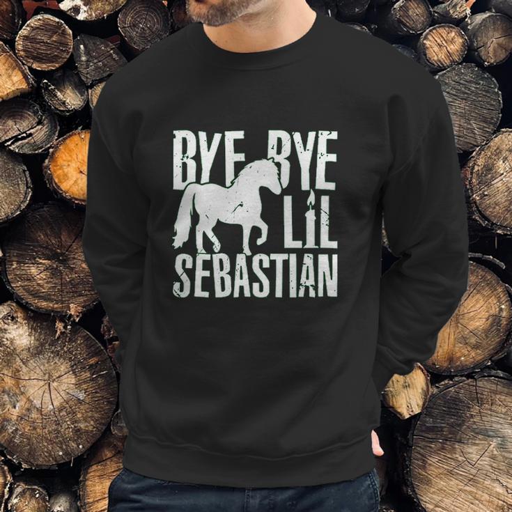 Haase Bye Bye Lil Sebastian Funny Tv Show Quote Ladies Sweatshirt Gifts for Him