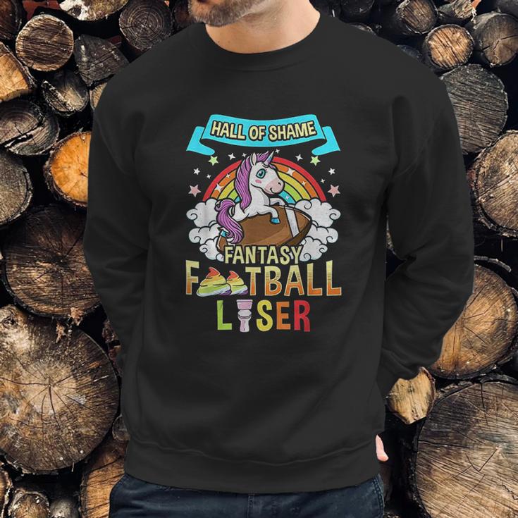 Hall Of Shame Fantasy Football Liser Sweatshirt Gifts for Him