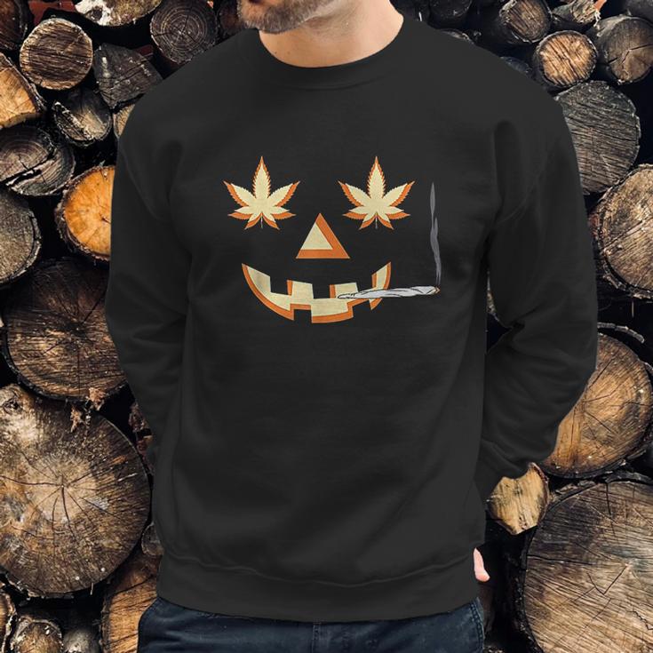 Halloween Funny Marijuana Gift Sweatshirt Gifts for Him