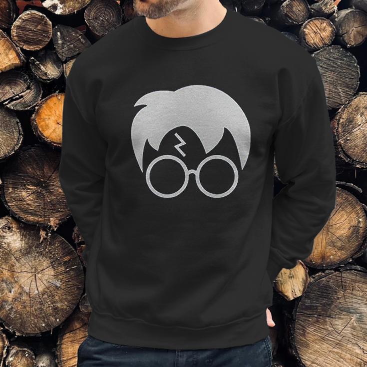 Harry Glasses Lightning Bolt Hair Sweatshirt Gifts for Him