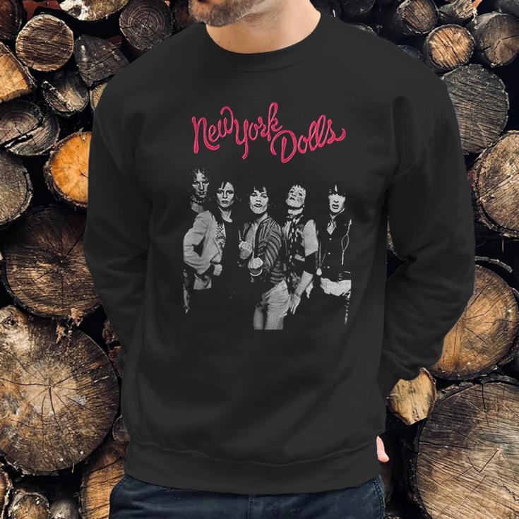 Hi Fidelity New York Dolls Trash Photo Slim Fit Sweatshirt Gifts for Him