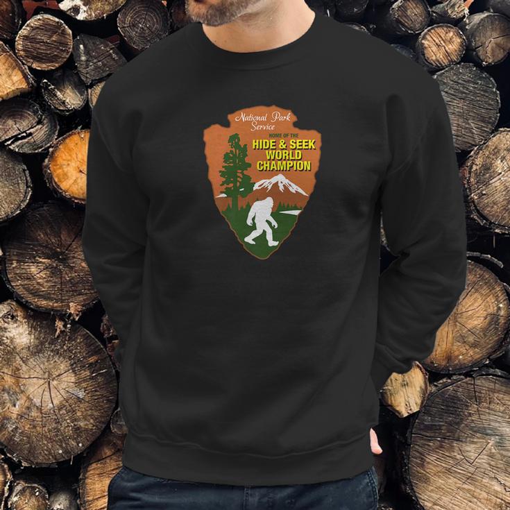 Hide Seek World Champion Bigfoot National Fores Sweatshirt Gifts for Him