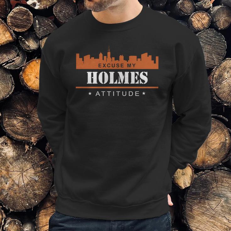 Holmes Shirts Excuse My Holmes Attitude T-Shirt Holmes TshirtHolmes TshirtsHolmesShirtHolmes ShirtsExcuse My Holmes Attitude T-Shirt Holmes Hoodie Vneck Sweatshirt Gifts for Him