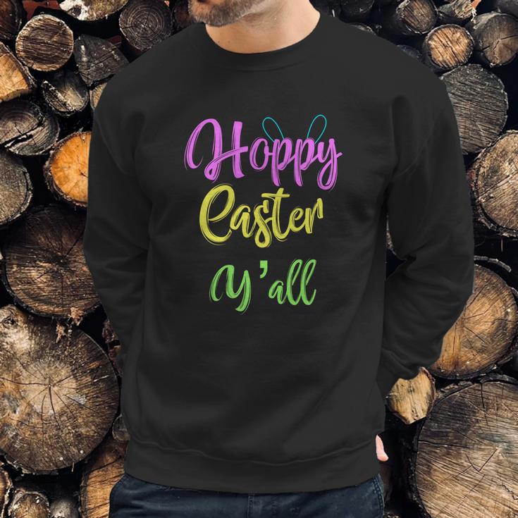 Hoppy Happy Easter Yall Southern Sweatshirt Gifts for Him