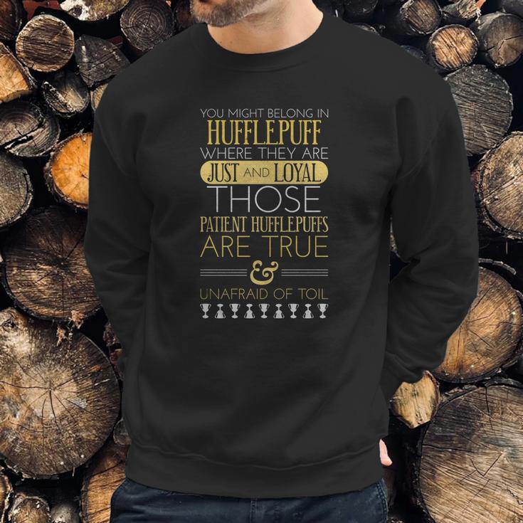 Hufflepuff T-Shirt Sweatshirt Gifts for Him