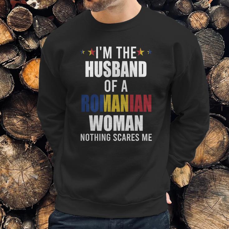 Husband Of Romanian Woman Sweatshirt Gifts for Him