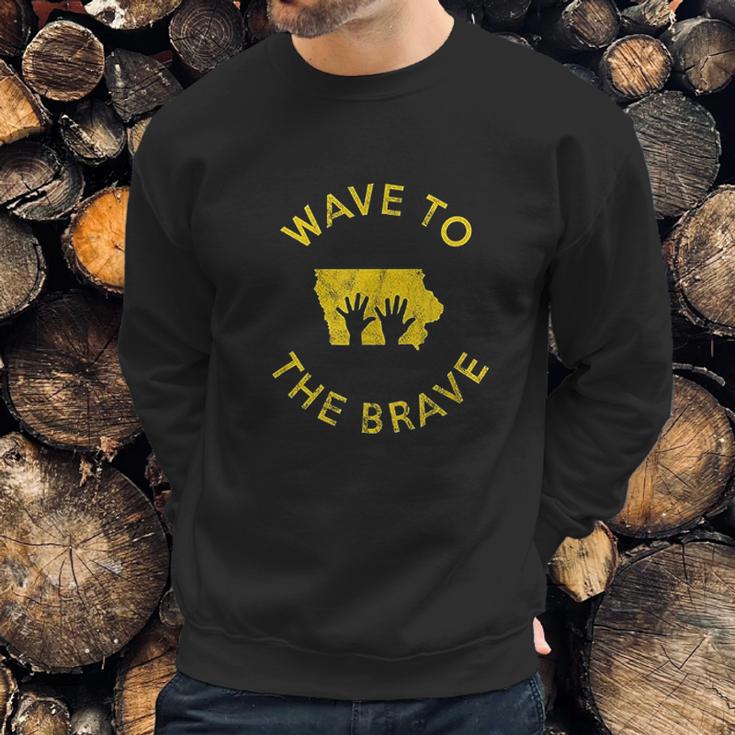 Iowa Wave To The Brave Football Childrens Hospital Sweatshirt Gifts for Him