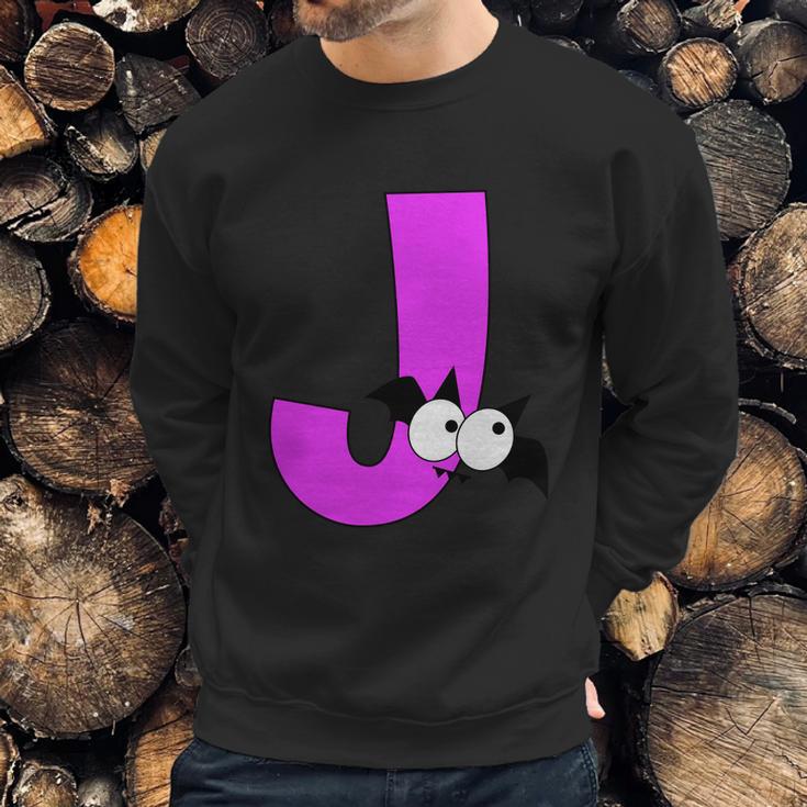 J Name Charater Dracula Halloween Quote Sweatshirt Gifts for Him