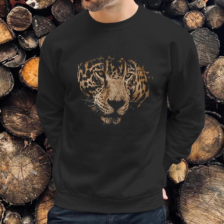 Jaguar Print Love Animal Sweatshirt Gifts for Him