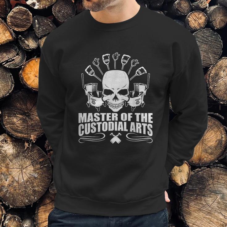 Janitors Masters Of The Custodial Arts Sweatshirt Gifts for Him