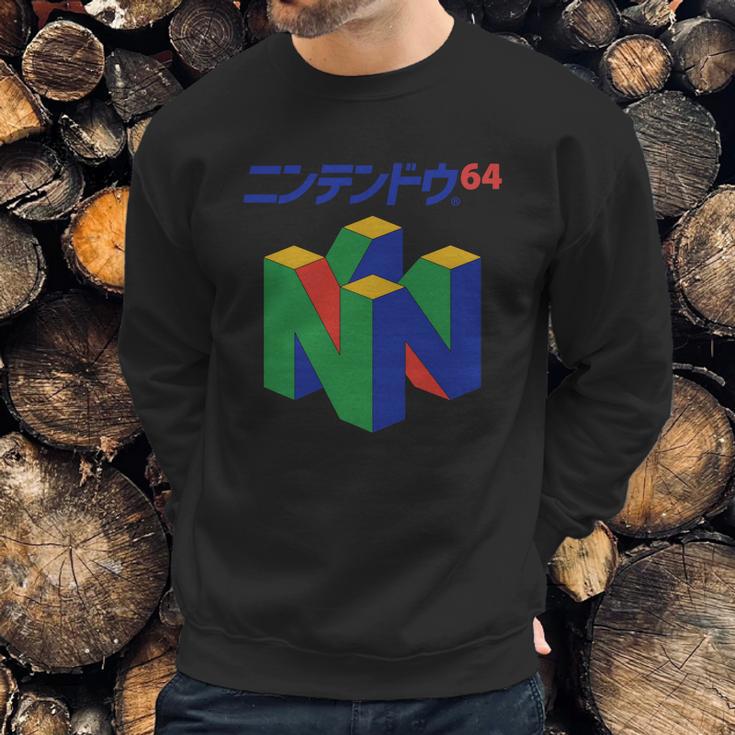 Japanese Nintendo 64 Shirt Sweatshirt Gifts for Him