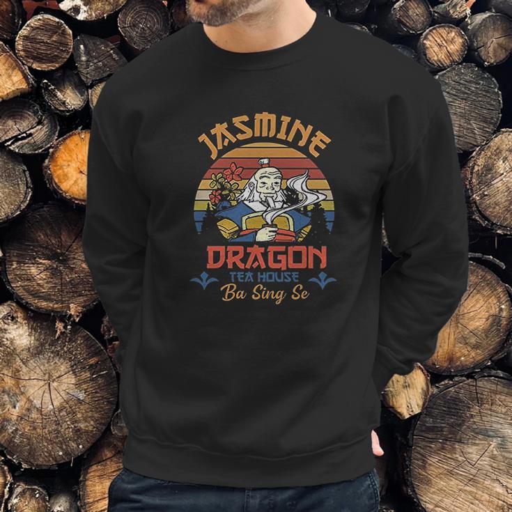 Jasmine Dragon Tea House Ba Sing Se Uncle Iroh Vintage Sweatshirt Gifts for Him