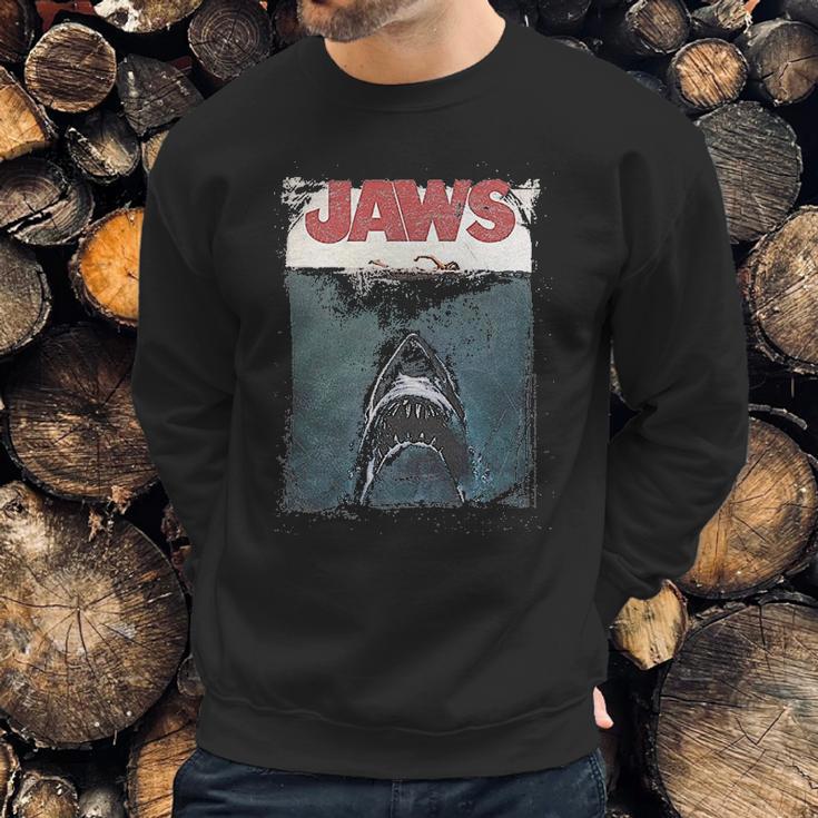 Jaws Shark Original Movie Poster Youth Sweatshirt Gifts for Him