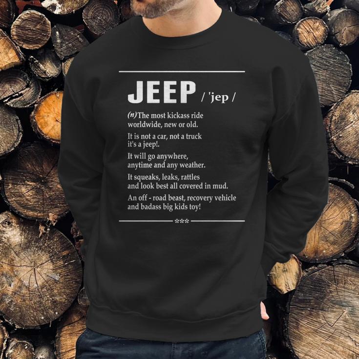 Jeep Noun Sweatshirt Gifts for Him