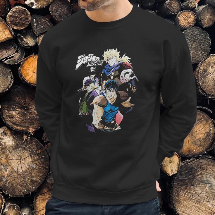 Jojos Bizarre Adventure Phantom Blood Black Sweatshirt Gifts for Him