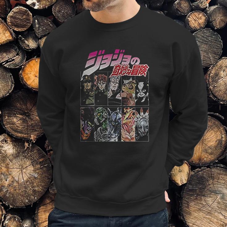 Jojos Bizarre Adventure Stardust Crusaders Joestar Group Sweatshirt Gifts for Him