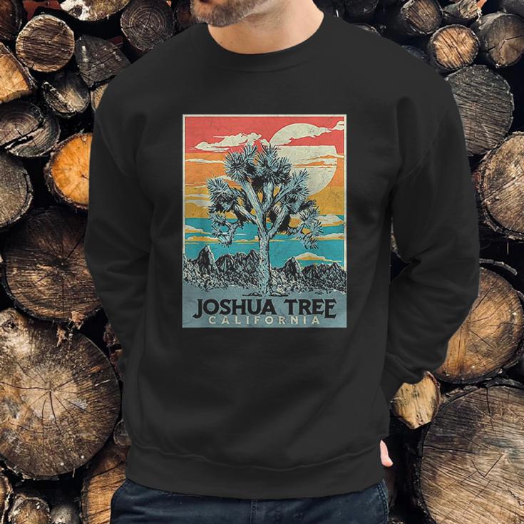 Joshua Tree National Park Vintage Artistic Sweatshirt Gifts for Him