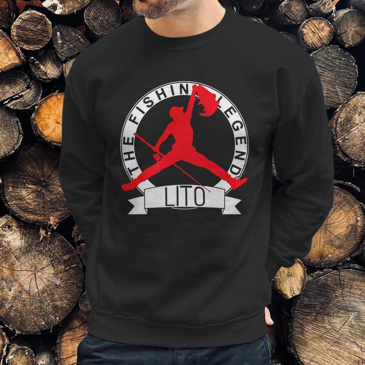 Jumpman The Fishing Legend Your Name Sweatshirt Gifts for Him