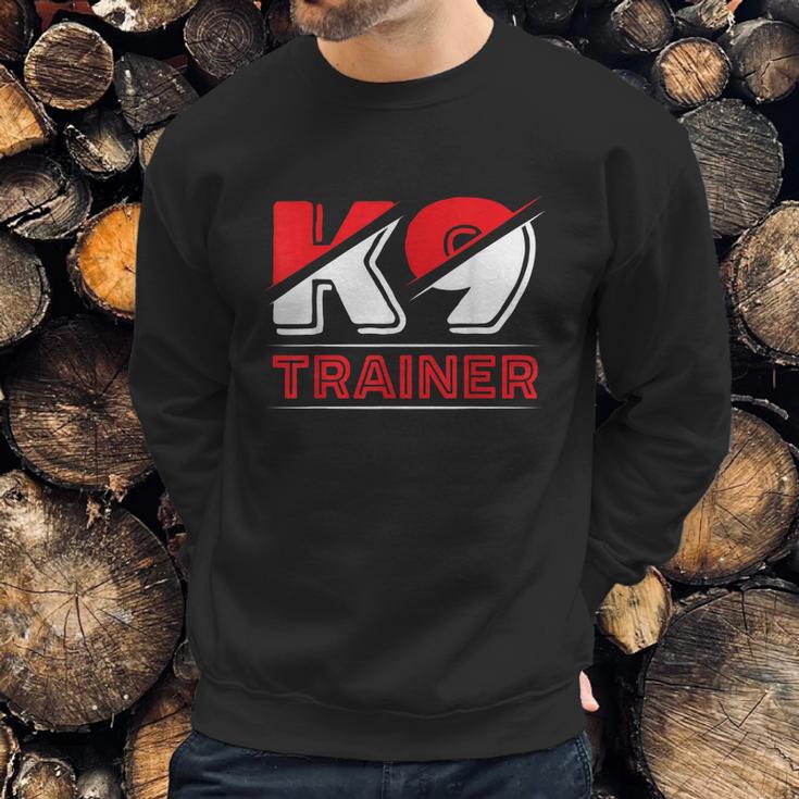 K9 Dog Trainer Doggy Training Puppy Handler K9 Unit Graphic Design Printed Casual Daily Basic Sweatshirt Gifts for Him