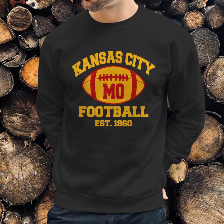 Kansas City Mo Kc Fooball Mahomes Fan Sweatshirt Gifts for Him